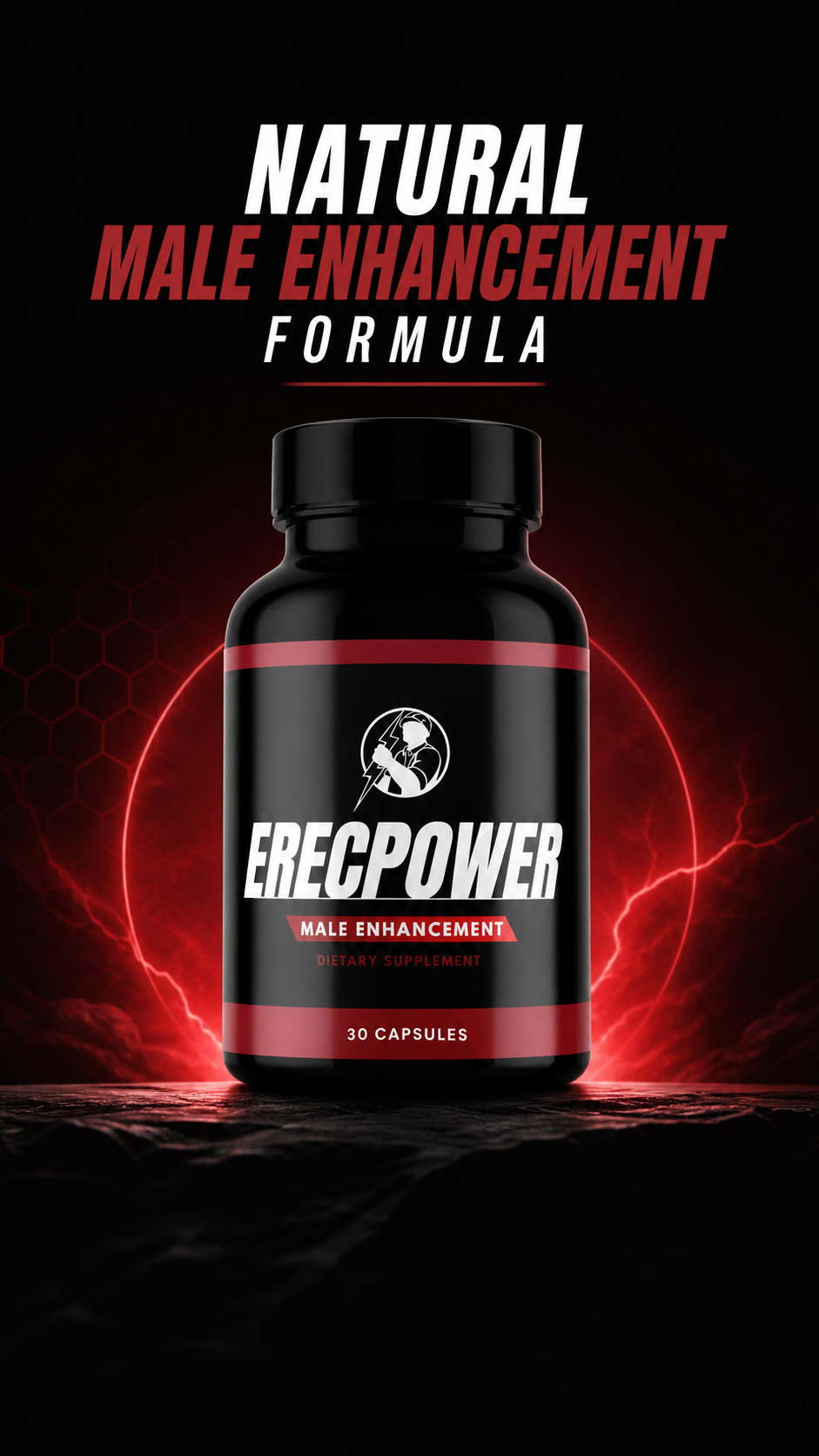 ErecPower supplement bottle